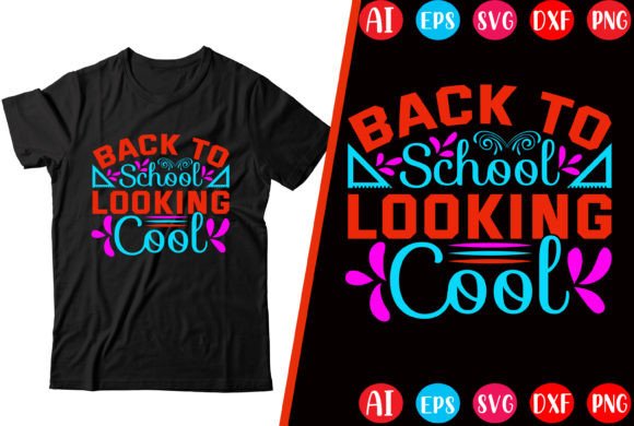 Back to School Looking Cool Design Graphics