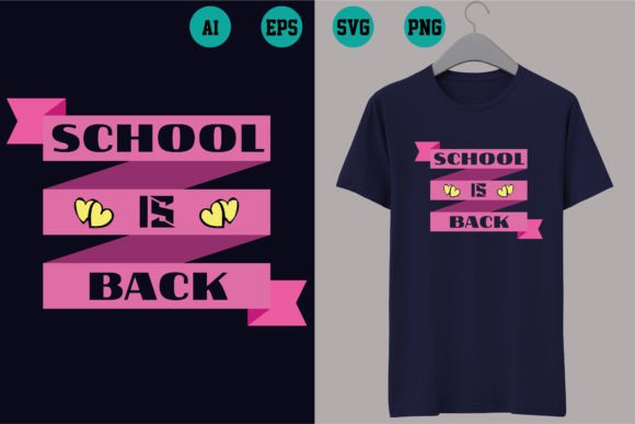 Back to School T-shirt Design 47