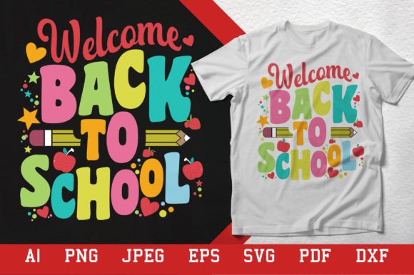 Back to School Tshirt Graphics and T-Shirt Designs