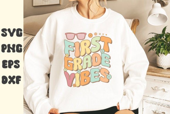 First Grade Vibes Back to School T-shirt