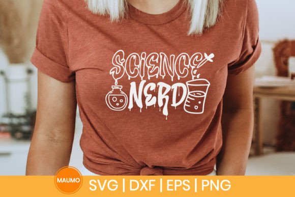 Science Nerd, Back to School Svg Quote