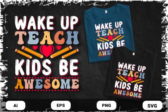 Teach Back to School Tshirt Design SVG
