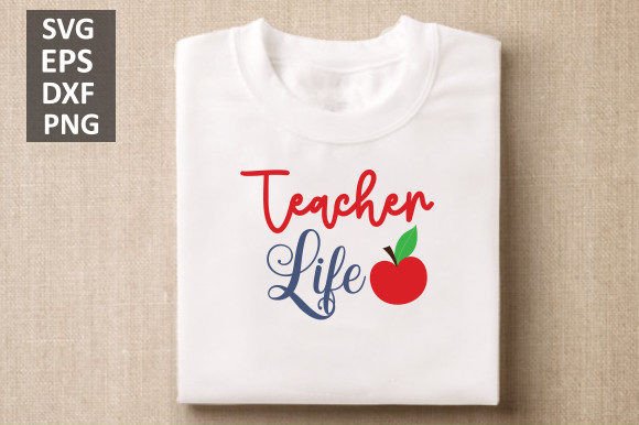 Teacher Life Svg, Back to School SVG